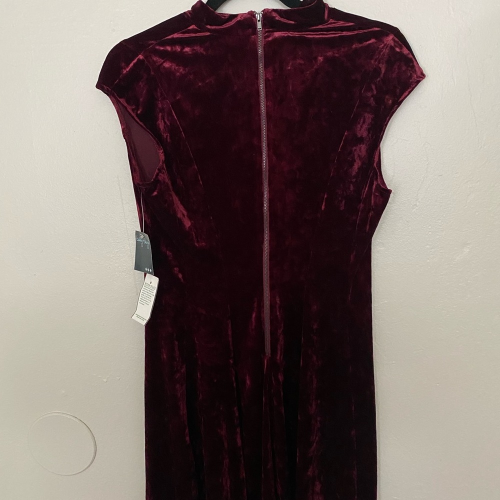 Women’s Velvet Maroon Dress